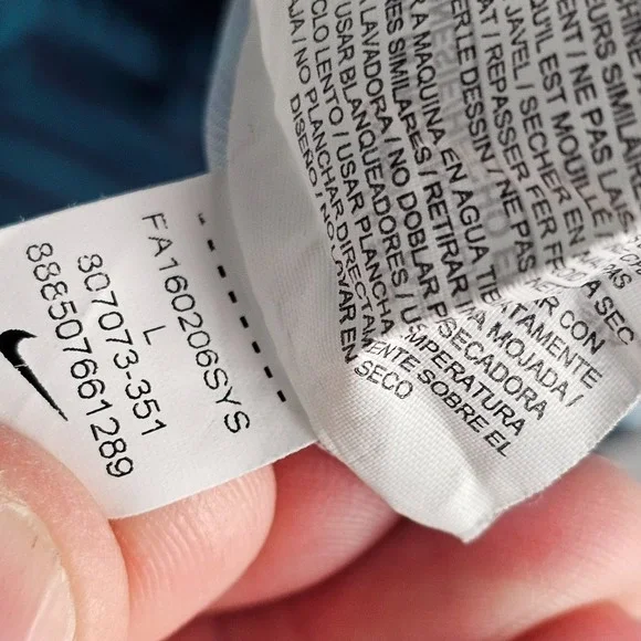 Nike Training T-Shirt Mens Large Printed Dri-Fit Stretch Performance 807073-351 - Picture 8 of 9